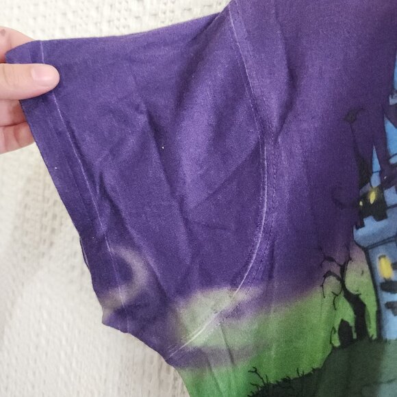 Disney Parks Halloween Minnie Witch Vampire Mickey Mouse Shirt Size Large - Picture 8 of 11